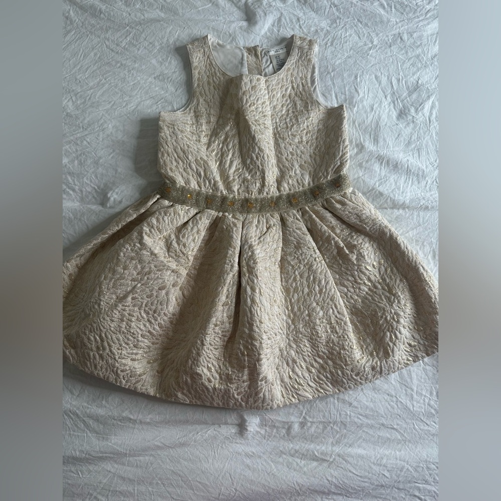 Max Studio Baby Golden dress Size 4T